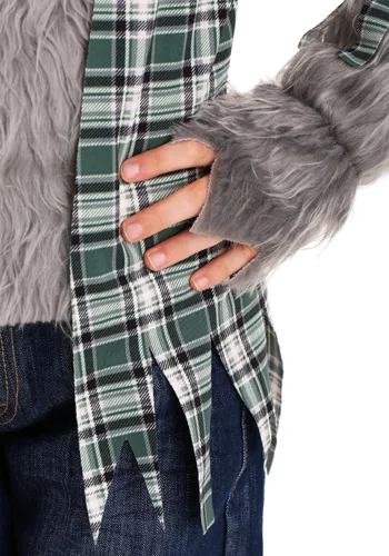 Vista 8 de Disfraz infantil de hombre lobo Multicolor