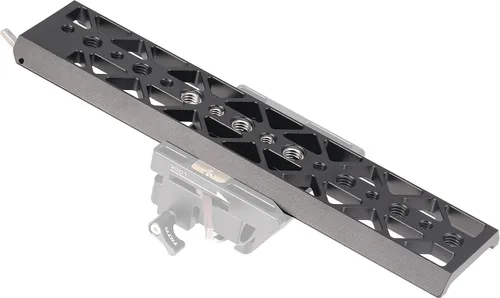 Vista 11 de Fotga Placa de cola de milano estándar de 5 pulgadas y 5 pulgadas con orificios de tornillo de 1/4 "-20 3/8"-16 para soporte de luz de trípode