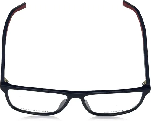Vista 4 de Gafas de sol Tommy Hilfiger T 1696 0WIR Mate Azul Rojo 00 Demo Lens