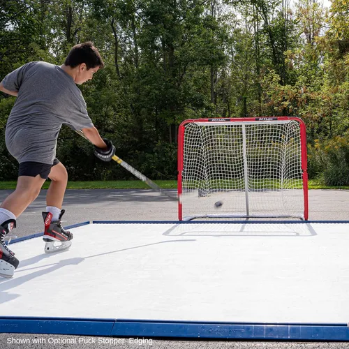 Vista 8 de Skate Anytime - Hielo sintético para hockey - Baldosas de hielo artificial patinables - Pista de hielo de patio trasero - Expandible