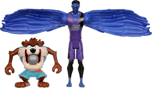 Vista 8 de Moose Toys Space Jam: A New Legacy - Paquete de 2 - On Court Rivals - Tasmanian Devil & The Brow, multicolor (14581)