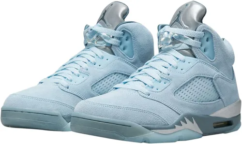 Vista 3 de Jordan 5 Retro Bluebird IceBlue Graphite para mujer (DD9336 400), Gris aceiteNegroBlanco, 0