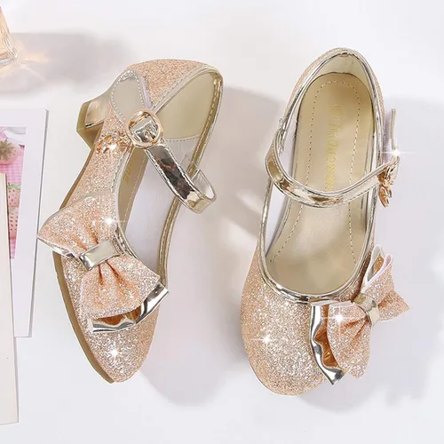 Vista 4 de Cadidi Dinos Zapatos de vestir para niñas, zapatos de fiesta de boda, zapatos de tacón Mary Jane Princesa (bebéniño pequeñoniño grande)