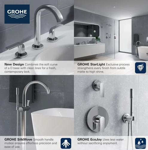 Vista 3 de Grohe 20597EN0 - Grifo de grifos para lavabo de baño