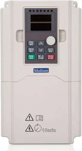 Vista 10 de Mollom VFD 220V 4KW 5HP 16A Entrada monofásica o trifásica a salida trifásica 0-3000Hz Variador de frecuencia variable Controlador inversor