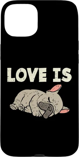 Vista 9 de Love is French Bulldog - Funda de regalo para iPhone 17