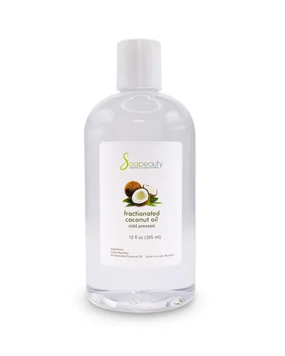 Vista 8 de Aceite de coco Soapeauty fraccionado prensado en frío refinado 100% natural disponible a granel Portador para aceites esenciales, hidratante