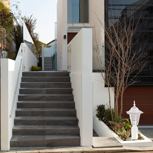 Vista 7 de GRUENLICH Luz de poste para exteriores, linterna de poste de aluminio Blanco