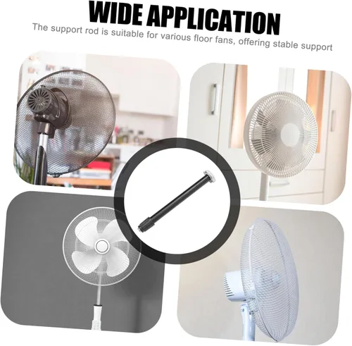 Vista 9 de Zerodeko Extensión de barra de soporte de ventilador de pedestal para ventiladores de piso, estable y compatible con varillas de soporte, varios