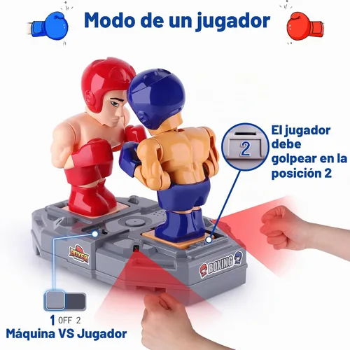 Vista 2 de iPlay, iLearn Juguetes electrónicos de boxeo, robots de lucha a control remoto, juegos de mesa para niños