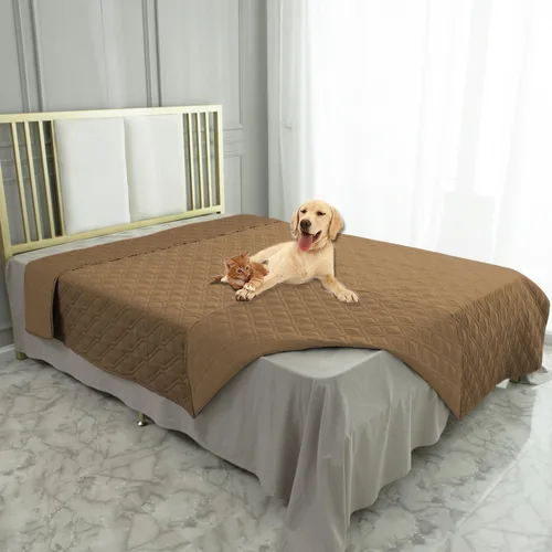 Vista 14 de Ameritex Manta Impermeable Reversible Cubierta para Cama de Perro Manta para Mascotas para Muebles Cama Sofá Sillón