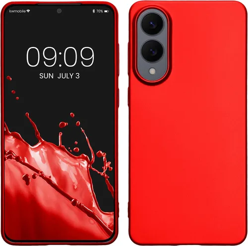 Vista 52 de kwmobile Funda compatible con Samsung Galaxy S23 - Funda protectora de silicona TPU suave y delgada - Piedra antigua