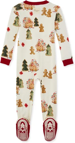 Vista 2 de Burt's Bees Baby - Pijama para niña, con cremallera delantera y pies cerrados antideslizantes, de algodón orgánico 100%, para niñas pequeñas