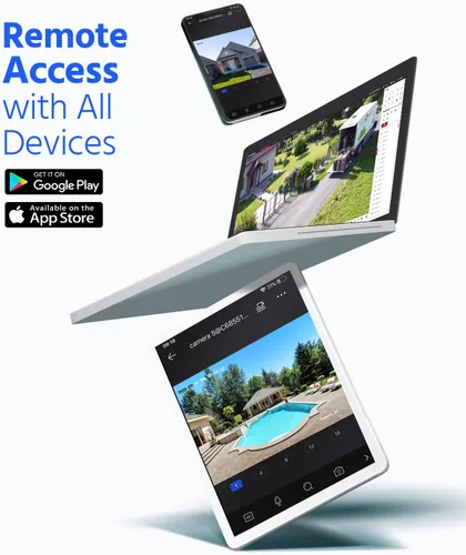 Vista 7 de ANNKE 16CH 4K AI DVR con detección de movimiento para cámara de seguridad, sin disco duro Compresión video H.265+, fácil vista en vivo, soporte