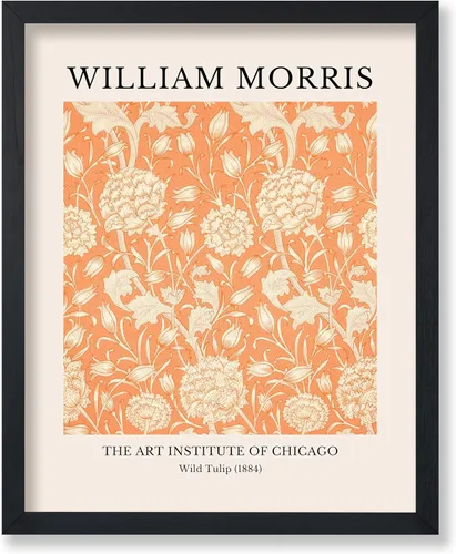 Vista 25 de Poster Master Impresión Vintage del Ladrón de Fresas - Póster Retro de William Morris - Arte de Patrón Floral - Regalo para Hombres y Mujeres