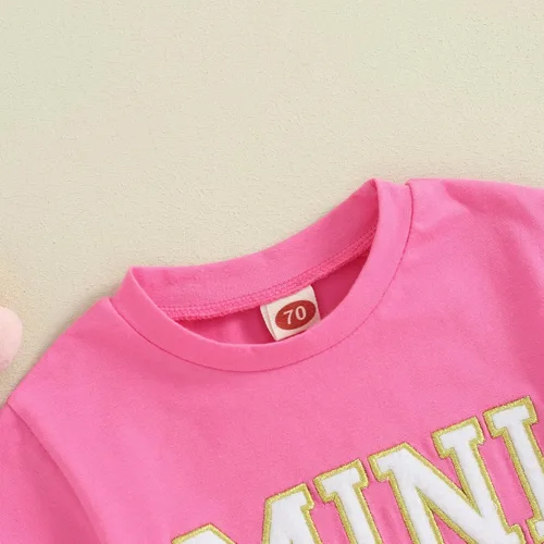Vista 5 de Mommy and Me - Disfraz familiar a juego, sudadera de manga larga, sudadera con letras