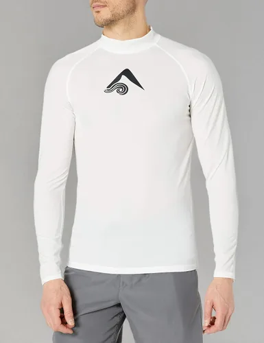 Vista 3 de Kanu Surf Platinum Rashguard UPF 50+ - Camisetas de natación de manga larga para hombre