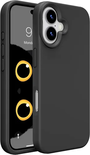 Vista 56 de Funda de silicona prémium para iPhone SE/8/7, con forro de microfibra suave antiarañazos, a prueba de golpes, color negro, iPhone SE/8/7