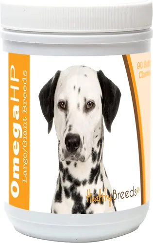 Vista 162 de Healthy Breeds Affenpinscher Omega HP - Masticables suaves para piel y pelaje, 60