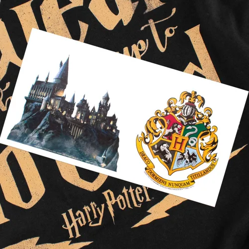 Vista 6 de Popfunk Camiseta y calcomanías clásicas de Harry Potter Up to No Good