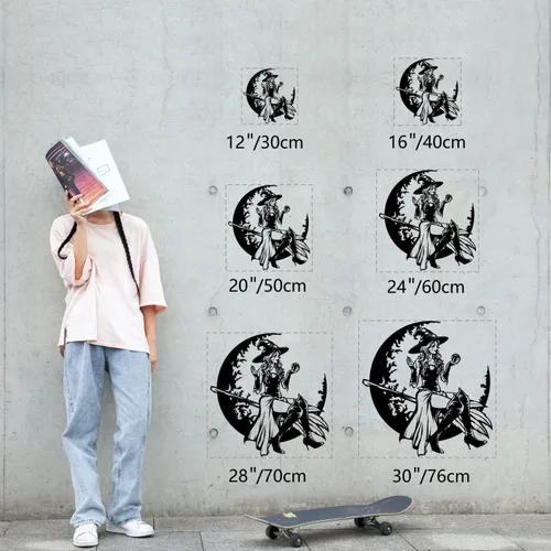 Vista 7 de Decoración metálica de pared con texto en inglés «Happy Halloween» (12 pulgadas)