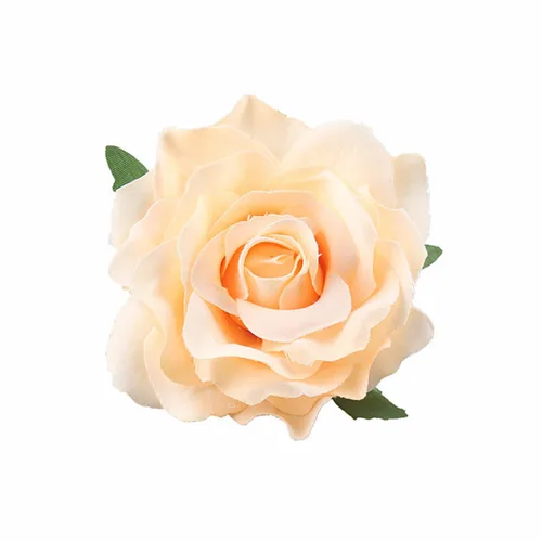 Vista 4 de Broche de flores para el pelo de rosa para mujer, para tocado de novia, bailarina flamenca, paquete de 10 unidades (mezcla de 10 colores)