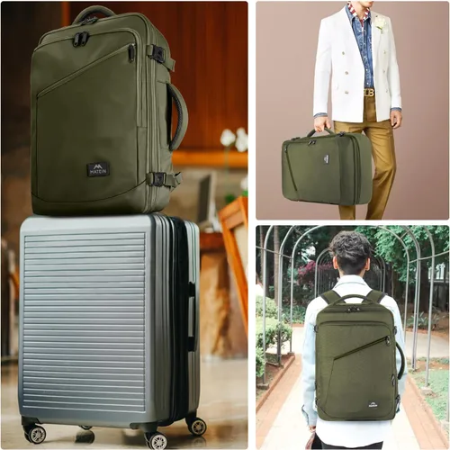 Vista 88 de MATEIN - Mochila de viaje extragrande de 10.56 galones, mochila de viaje ampliable apta para aerolíneas, para viajeros de fin de semana, hombres