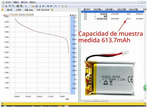 Vista 5 de DC 3.7V 600mAh 602535 batería de repuesto para Logitech MX Master 2 MX Master 2s MX Master 3 MX Master 3 MX Master 3s MX Anywhere 2 MX Anywhere 2S