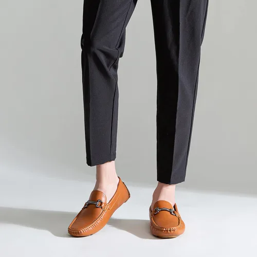 Vista 6 de Vostey Mocasines para hombre sin cordones para conducir mocasines casuales para hombre