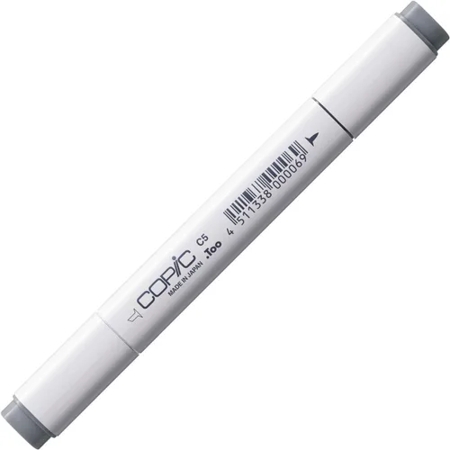 Vista 18 de Copic Marcador de alcohol clásico de doble punta, B21-Copic, azul bebé