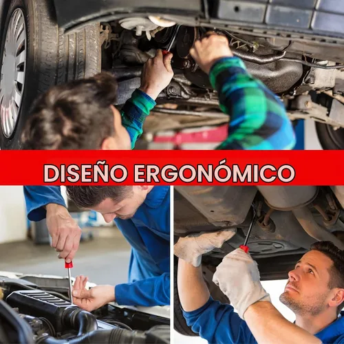 Vista 6 de Herramienta de extracción de clips, juego de 3 alicates de clip, removedor de sujetadores, kit de herramientas de extracción de molduras Rojo