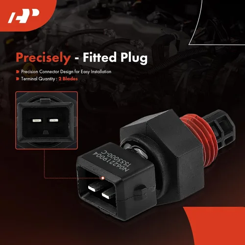 Vista 3 de A-Premium Sensor de temperatura de carga de aire compatible con Hyundai y Kia Para Hyundai Sonata Accent Tucson Santa Fe Tiburon Kia Optima