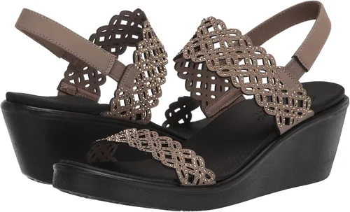Vista 7 de Skechers Women's Rumble on-Sassy DayZ Wedge Sandal