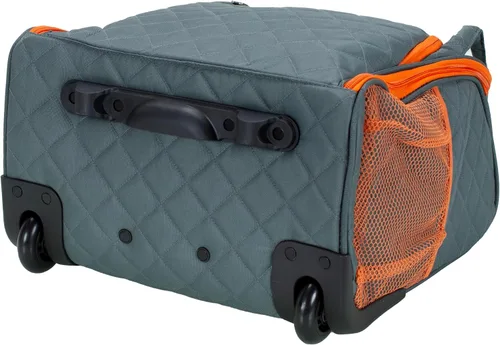Vista 17 de Rockland Melrose - Maleta con ruedas, de porte vertical, para caber debajo del asiento, Rojo), BF31-RED