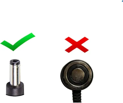 Vista 2 de Adaptador de CA compatible con Shark VM200 (no compatible con otros modelos) VACMOP - Mopa de vacío para suelo duro, fuente de alimentación CC