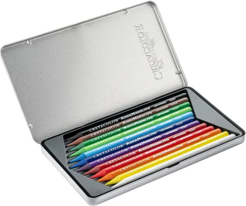 Vista 4 de Cretacolor Aqua Monolith - Juego de lápices de acuarela, 12 unidades, multicolor