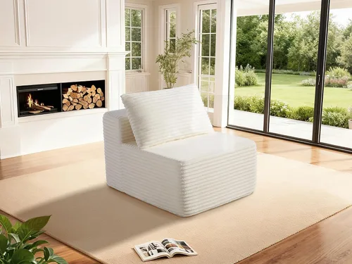 Vista 63 de Sofá modular de gran tamaño de 108 pulgadas, cómodo sofá deshuesado en forma de U para sala de estar, asientos extra profundos, sin montaje, sofá