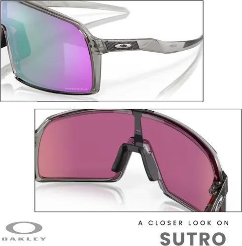 Vista 88 de Oakley Sutro OO9406 / OO9462 - Lentes de sol para hombre, kit de correa de accesorios, bolsa de microfibra