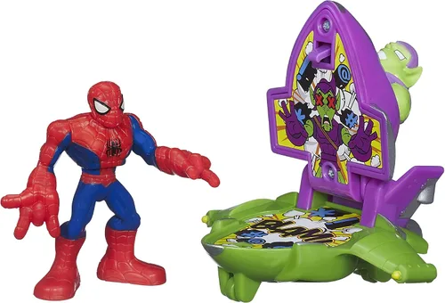 Vista 3 de Marvel Super Hero Adventures Spider-Man Jumper Pack Masters of KAPOW!