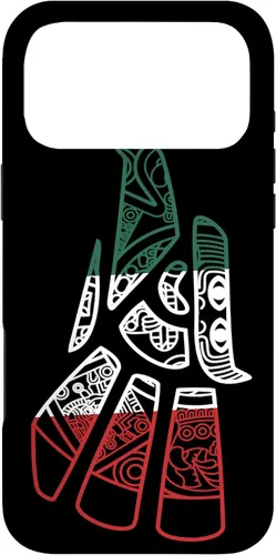 Vista 22 de Hecho En Mexico - Carcasa para iPhone 17 con calendario azteca