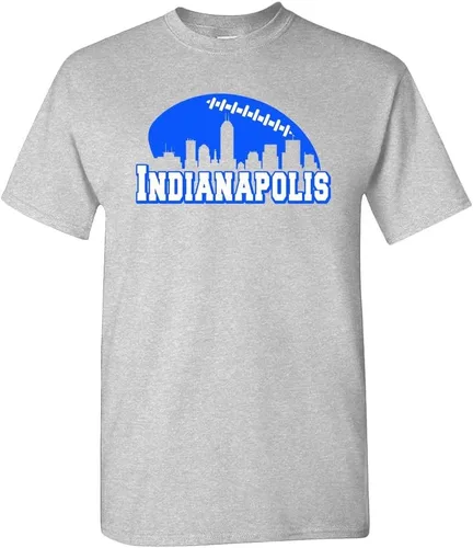 Vista 55 de Xtreme Apparrel City Skyline - Camiseta de hombre para los aficionados al fútbol americano Pittsburgh - Camisa negra