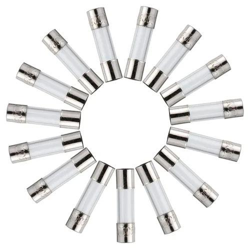 Vista 4 de BOJACK 15 Valores 150 piezas de fusibles de vidrio de soplado rápido Kit surtido 0.197x0.787 in 250 V 0.1 0.2 0.25 0.5 1 1.5 2 3 4 5 8 10 12 15 20 A