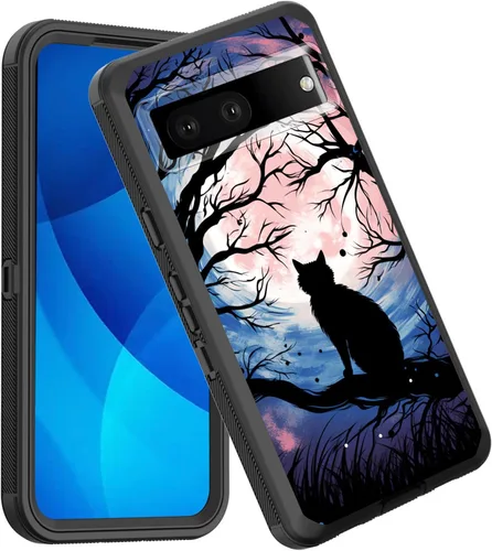 Vista 76 de Funda para Pixel 7a, a prueba de golpes, 3 capas, protección de cuerpo completo, resistente, de alto impacto, para Google Pixel 7a de 6.1 pulgadas