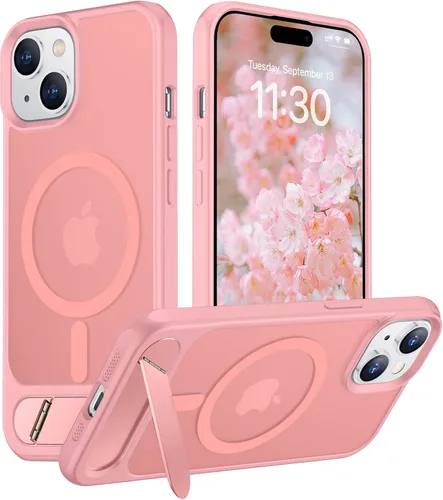 Vista 54 de Funda para iPhone 11 con compatibilidad magnética, [Soporte invisible incorporado][Compatible con MagSafe]