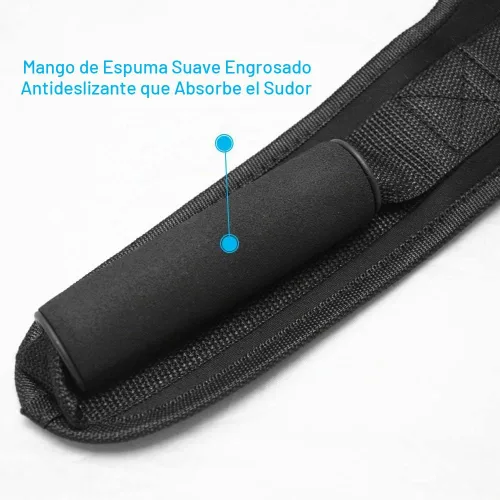 Vista 4 de Ab Crunch Arnés Cable Accesorio Ab Ejercicio Máquina de Cable de Gimnasio Entrenamiento Abdominal Crunch Core Equipo de entrenamiento muscular