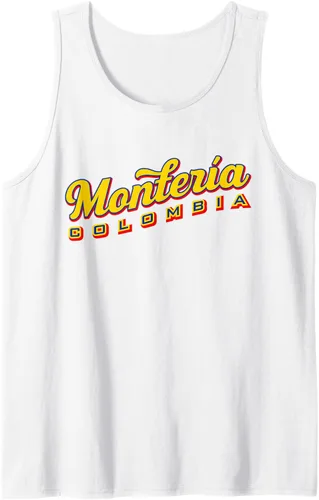 Vista 3 de Montería Colombia Tank Top