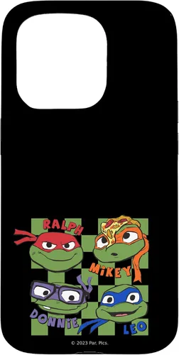 Vista 14 de iPhone 12/12 Pro Teenage Mutant Ninja Turtles: Mutant Mayhem Turtle Heads Case