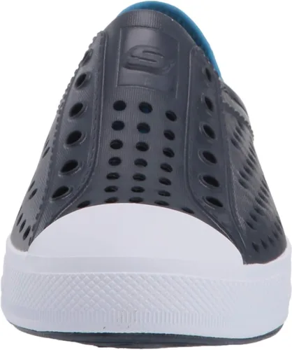 Vista 2 de Skechers Zapatillas de agua unisex Guzman Steps-Aqua Surge para niños, Blanco, 0