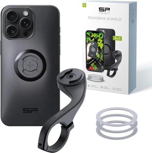 Vista 15 de SP CONNECT Paquete de bicicleta de carretera SPC+ Compatible con iPhone 11 Pro/XS/X Negro