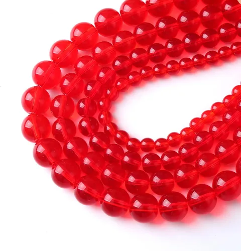 Vista 39 de 100 cuentas de piedra multicolor natural de 0.236 pulgadas (0.236 in), cuentas espaciadoras sueltas redondas para hacer pulseras, collares, aretes